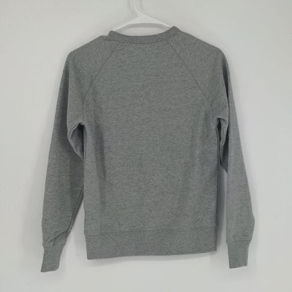 Everlane Women Men The Classic French Terry Crew Sweater Heather Grey‎ Size XXXS - Picture 9 of 14